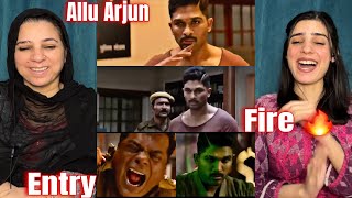 Surya The Soldier | Allu Arjun CRAZY ENTRY Scene🔥🥵 | Pakistani Reaction #alluarjun #suryathesoldier