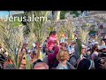 PALM SUNDAY IN JERUSALEM 🌿🌿🌿❤