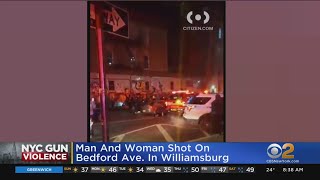 NYPD Investigating After Man And Woman Shot In Williamsburg