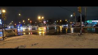 🇨🇦 Yonge \u0026 Steeles Night Timelapse During COVID-19 Lockdown