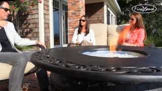 Fire Sense Cast Aluminum LPG Fire Pit Item # 61168