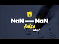 Why is NaN not equal to NaN?