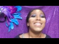 carnival makeup tutorial purple u0026 blue