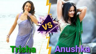 Trisha Krishnan vs Anushka Shetty Comparison ♥️ Beautiful South Indian Actress Comparison