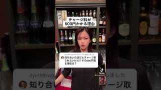 チャージ料が600円かかるバー【愛知県名古屋栄のバーホーム】