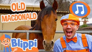 Old MacDonald Had a Farm! | Blippi Music Videos | Blippi Toys