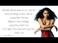 Ariana Grande ft. Nicki Minaj - Side To Side (Lyrics)