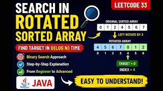 Search in Sorted Array | Binary Search Explained in Hindi | DSA Interview Question | In Java