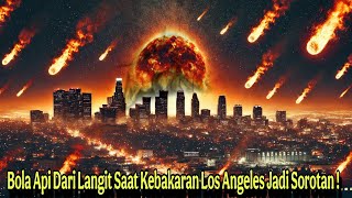 Kabar Terbaru ‼️ Malaikat Atau Banaspati Bermunculan Nampak Beterbangan Dilangit Los Angeles