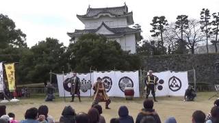 2017.02.26 秀家清な章　午後演武　名古屋おもてなし武将隊