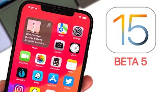 iOS 15 Beta 5 Released - What's New?