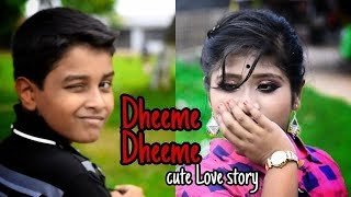 Dheeme Dheeme - Tony Kakkar | Neha Kakkar | Cute Love Story | Tiktok Viral Song |LittleHeart