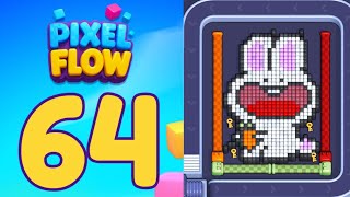 Pixel Flow Level 64 Solution