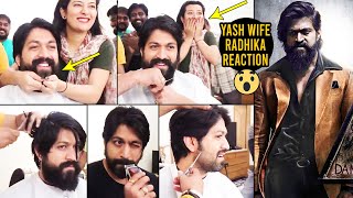 Rocking Star Yash Finally Removing Beard After KGF 2 Release | Radhika Pandit | News Buzz