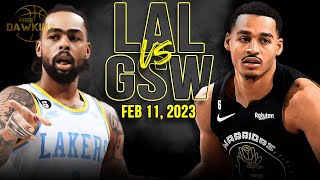 Golden State Warriors vs Los Angeles Lakers Full Game Highlights | Feb 11, 2023 | FreeDawkins