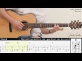 when you say nothing at all ronan keating fingerstyle guitar tab chords lyrics