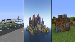 Which Minecraft Building looks the best? 🤔 #Shorts