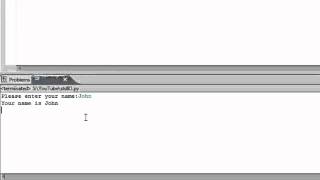 Python Programming Tutorial - Part 4 - Standard I/O