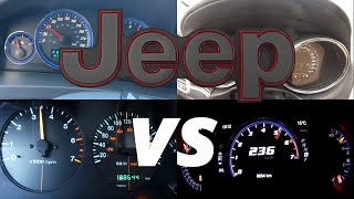 Which Jeep Grand Cherokee will be faster Acceleration Battle\u0026