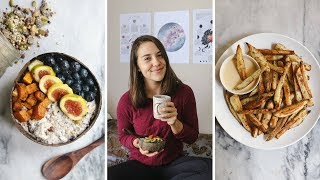 What I Eat In a Day: Easy & Yummy Vegan Meals