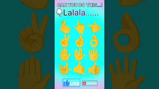 Lalala #shortsfeed #lalala #hand #emojichallenge