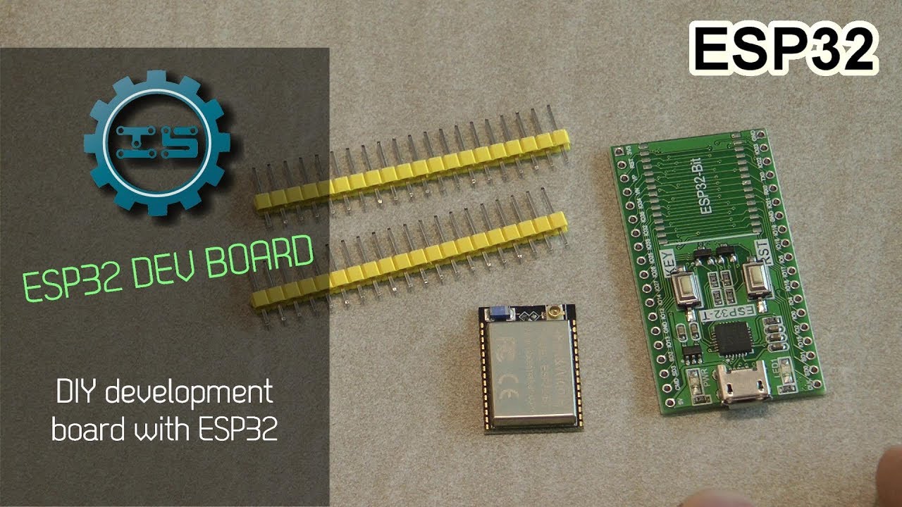 DIY ESP32 Development Board From ICStation.com - YouTube