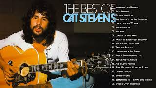 Cat Stevens Greatest Hits 2022 - Folk Rock And Country Collection 70's 80's 90's