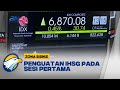 IHSG Sesi Pertama Ditutup Menguat 0,45% di Level 6.870