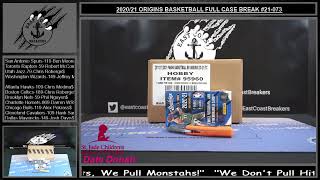 2020/21 ORIGINS BASKETBALL FULL CASE BREAK #21-073