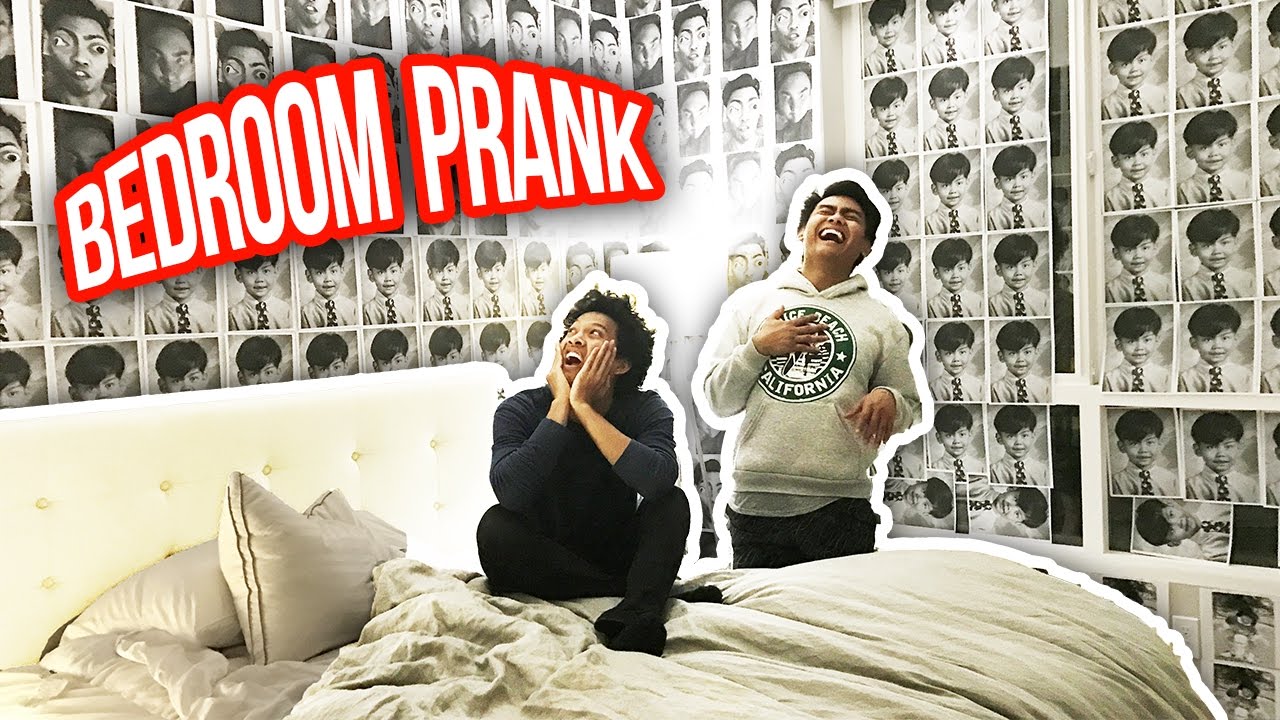 EXTREME BEDROOM MAKEOVER PRANK! - (ft. @snackmarlin) - YouTube