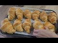 집에서 뭐먹을까 what to eat at home 겉바속촉 크로와상만들기outside crispy inside moist croissant