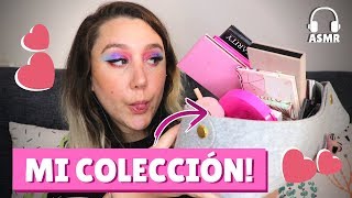 ASMR - Mi coleccion de maquillaje 💄