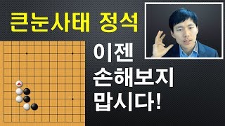 이젠 손해보지 맙시다/큰눈사태 정석/해설-프로기사 박창명