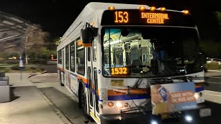 OCTA Route 153 Southbound: Brea Mall to ARTIC (Full Route)