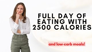 Full Day of Eating with 2500 Calories