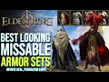 Elden Ring - The Best Looking SECRET Armor Sets Everyone Should Get! Elden Ring Best End Game Armors