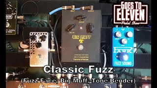 G211 Classic Fuzz 101 - Fuzz Face, Big Muff, Tone Bender