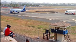 Mumbai international airport |Mumbai airport at evening view| (jari Mari airport).