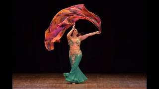 Francesca Colella - Bellydance Veil and Iraqi Drum Solo