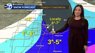 Winter storm could bring several inches of snow to Chicago area Saturday night