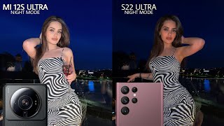 Xiaomi Mi 12S Ultra VS Samsung Galaxy S22 Ultra Night Mode Camera Test