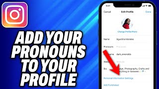 How To Add Your Pronouns to Your Instagram Profile -Easy Fix
