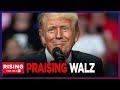 Changing Tune On Tim Walz? Leaked Audio REVEALS Trump Praised Him In 2020