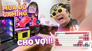 MUA ĐỒ GAMING VỀ CHO VỢ CHIẾN GAME CÙNG:))