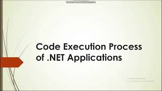Code Execution Process of .NET Framework | Visual Basic | Chapter # 2 , Lecture # 4