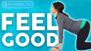 30 minute Full Body Yoga Flow & Stretch 💙 FEEL GOOD