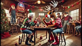 Grandma Challenged Rudolph to a Drinking Contest