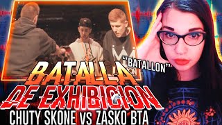 ARGENTINA REACCIONA A CHUTY y SKONE vs ZASKO y BTA 🔥 FullRap Party 😱 Batalla de exhibición