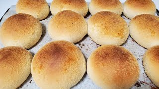 FILIPINO PANDESAL | SALT BREAD | NO MILK OR EGG | HOMEMADE | SOFT & FLUFFY @Hayan1215