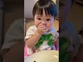 つかみ食べします！〜おにぎらず🍙〜1才1ヶ月